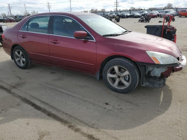 1HGCM56725A082190 - 2005 HONDA ACCORD EX BURGUNDY photo 4