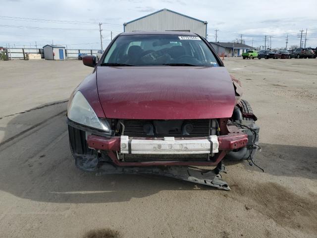 1HGCM56725A082190 - 2005 HONDA ACCORD EX BURGUNDY photo 5