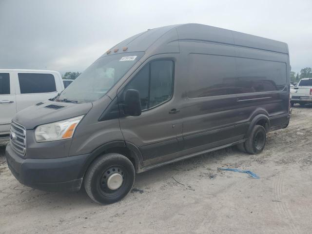 1FTWS4XG9FKA36782 - 2015 FORD TRANSIT T-350 HD BROWN photo 1