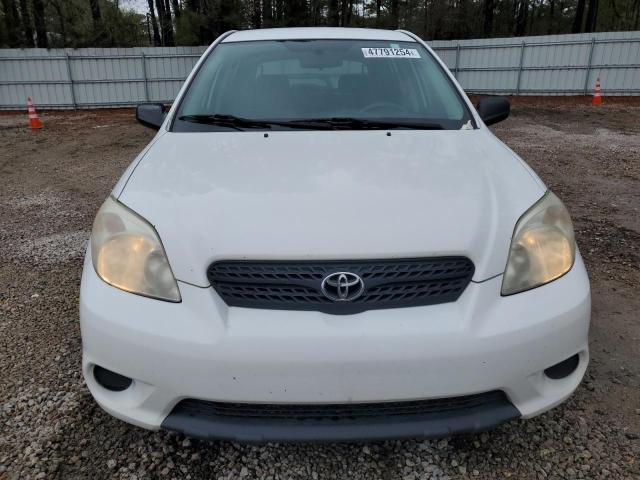 2T1KR32E68C716668 - 2008 TOYOTA COROLLA MA XR WHITE photo 5