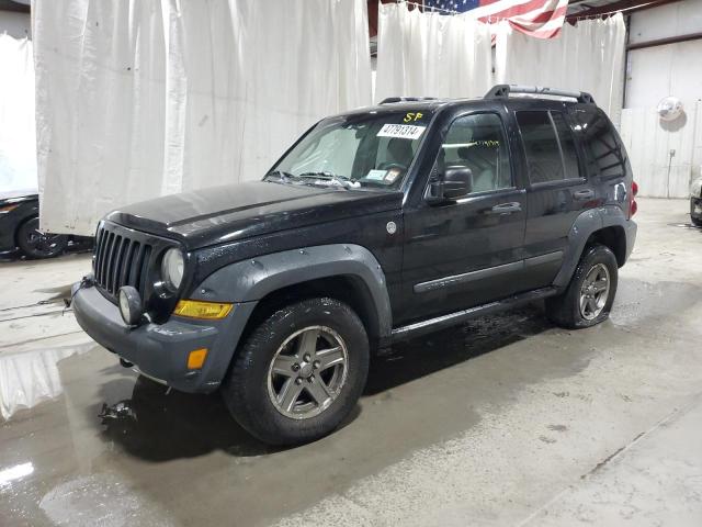 1J4GL38K15W725294 - 2005 JEEP LIBERTY RENEGADE BLACK photo 1