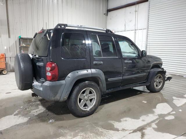 1J4GL38K15W725294 - 2005 JEEP LIBERTY RENEGADE BLACK photo 3