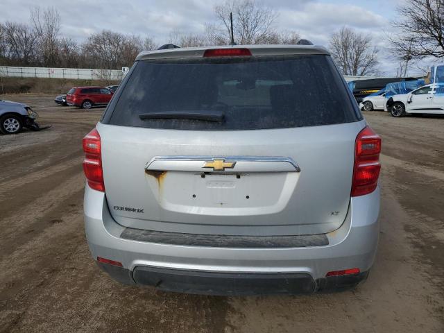 2GNALCEK2H6174511 - 2017 CHEVROLET EQUINOX LT SILVER photo 6