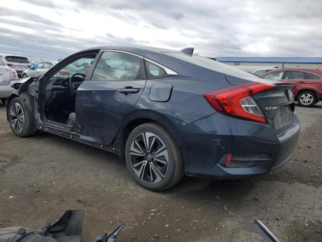 19XFC1F70HE208782 - 2017 HONDA CIVIC EXL ლურჯი ფოტო 2