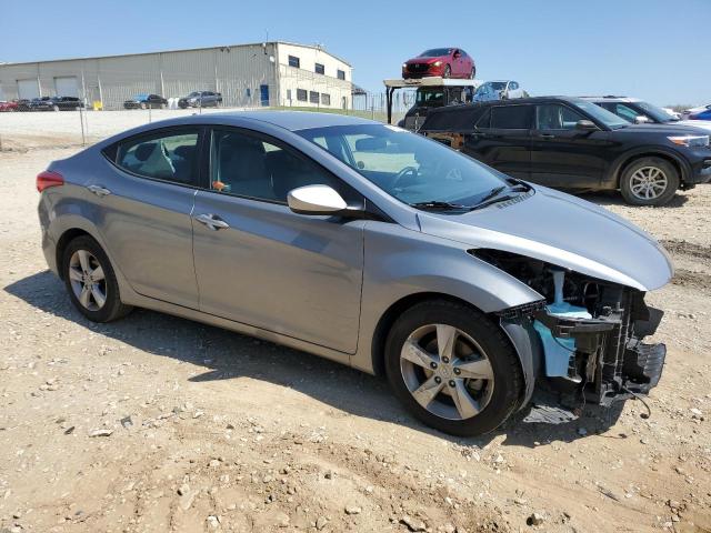 KMHDH4AE5DU010299 - 2013 HYUNDAI ELANTRA GLS SILVER photo 4