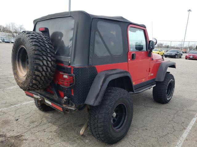 1J4FA69S34P756170 - 2004 JEEP WRANGLER / RUBICON RED photo 3