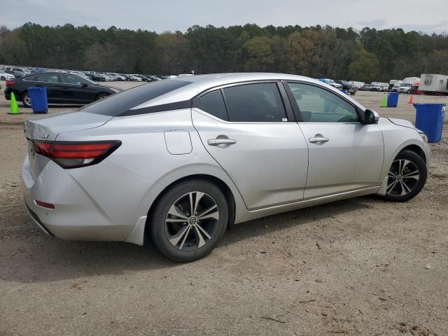 3N1AB8CV0LY286837 - 2020 NISSAN SENTRA SV SILVER photo 3