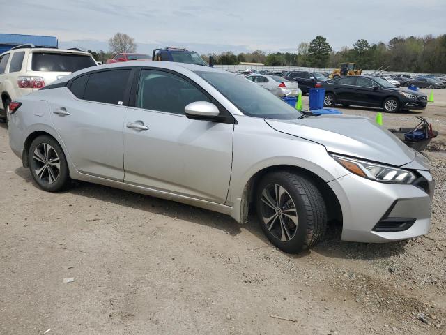 3N1AB8CV0LY286837 - 2020 NISSAN SENTRA SV SILVER photo 4