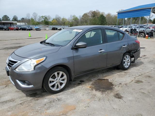 3N1CN7AP9HL820307 - 2017 NISSAN VERSA S GRAY photo 1