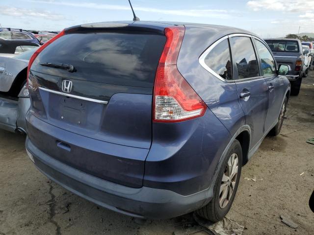 JHLRM3H57CC007773 - 2012 HONDA CR-V EX BLUE photo 3