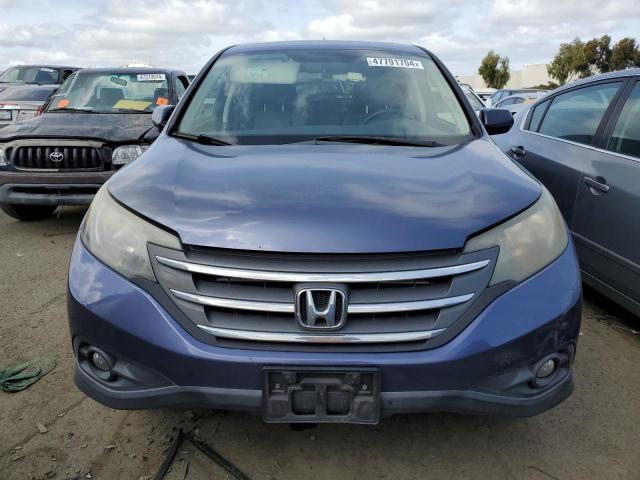 JHLRM3H57CC007773 - 2012 HONDA CR-V EX BLUE photo 5