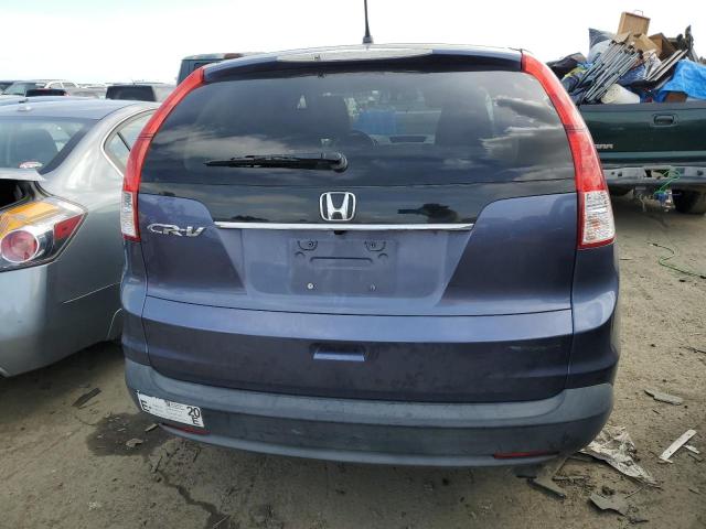 JHLRM3H57CC007773 - 2012 HONDA CR-V EX BLUE photo 6