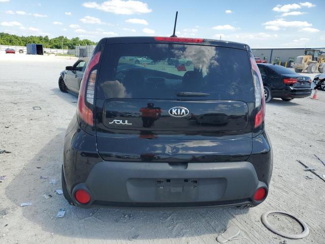 KNDJN2A28G7317334 - 2016 KIA SOUL BLACK photo 6