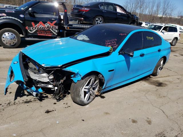 WBAKP9C52ED693425 - 2014 BMW 550 XI BLUE photo 1