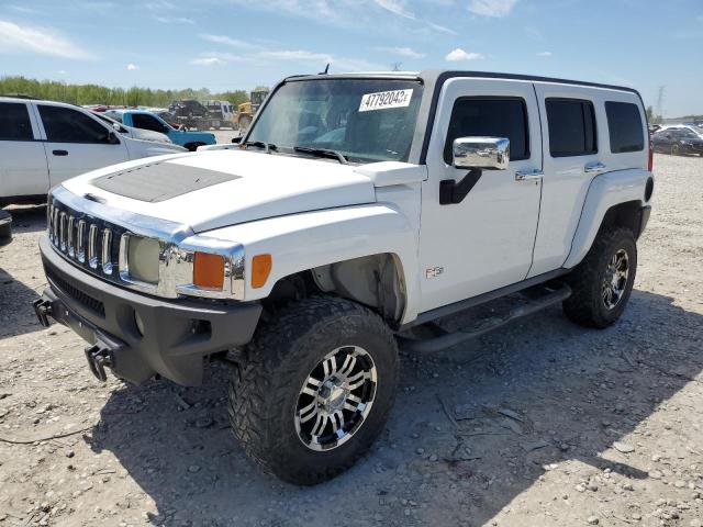 5GTMNJEE5A8137959 - 2010 HUMMER H3 LUXURY WHITE photo 1