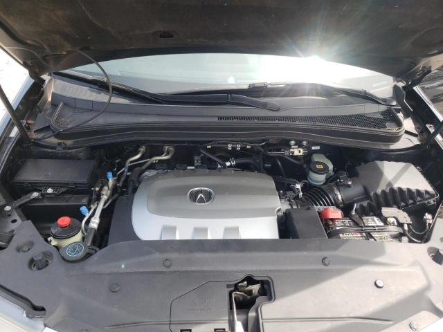 2HNYD2H65BH507304 - 2011 ACURA MDX TECHNOLOGY BLACK photo 7
