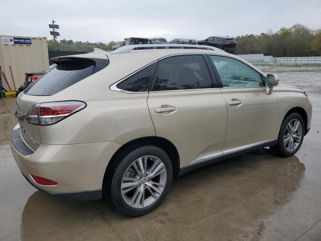 2T2ZK1BAXFC151967 - 2015 LEXUS RX 350 BEIGE photo 3