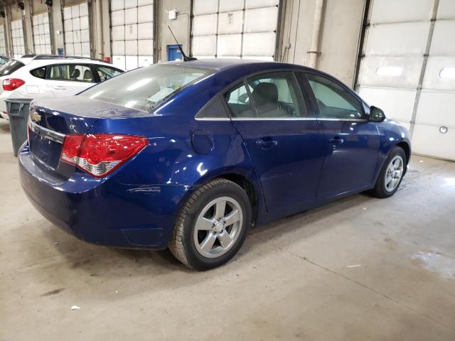 1G1PF5SC5C7172434 - 2012 CHEVROLET CRUZE LT BLUE photo 3