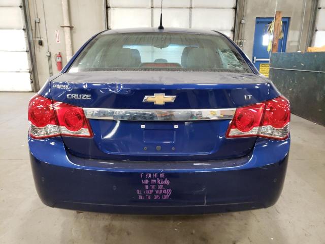 1G1PF5SC5C7172434 - 2012 CHEVROLET CRUZE LT BLUE photo 6