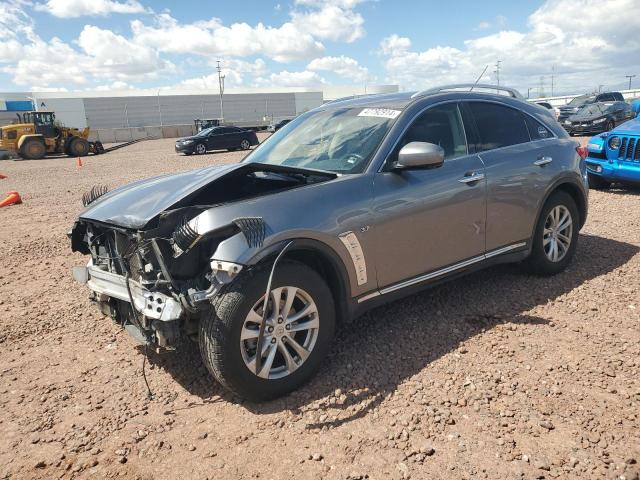 JN8CS1MW3FM482951 - 2015 INFINITI QX70 SILVER photo 1