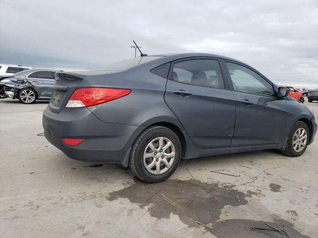 KMHCT4AE8DU287815 - 2013 HYUNDAI ACCENT GLS GRAY photo 3