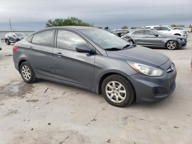 KMHCT4AE8DU287815 - 2013 HYUNDAI ACCENT GLS GRAY photo 4