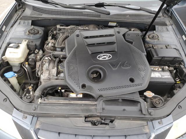 5NPEU46FX9H478875 - 2009 HYUNDAI SONATA SE BLUE photo 11