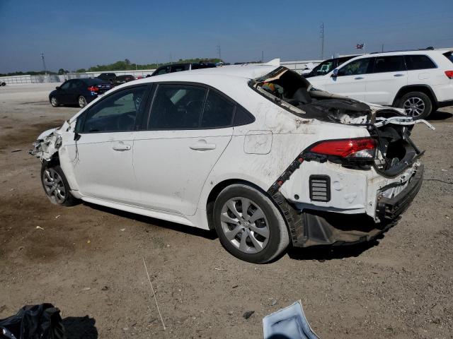 5YFEPMAE5MP271179 - 2021 TOYOTA COROLLA LE WHITE photo 2