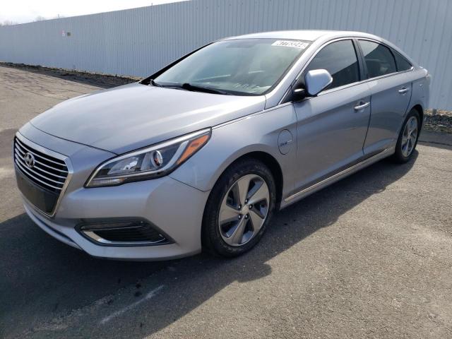 KMHE14L26GA035682 - 2016 HYUNDAI SONATA PLUG-IN HYBRID SILVER photo 1