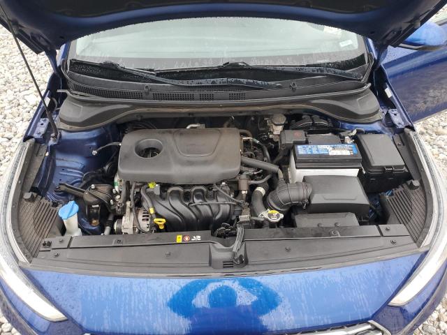 3KPC24A33KE038694 - 2019 HYUNDAI ACCENT SE BLUE photo 11