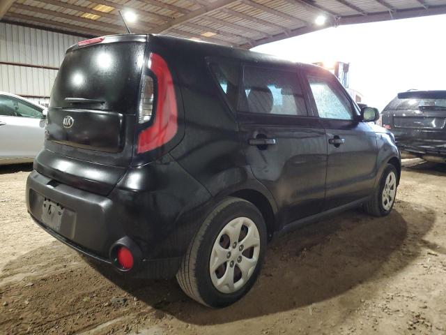 KNDJN2A22F7150516 - 2015 KIA SOUL BLACK photo 3