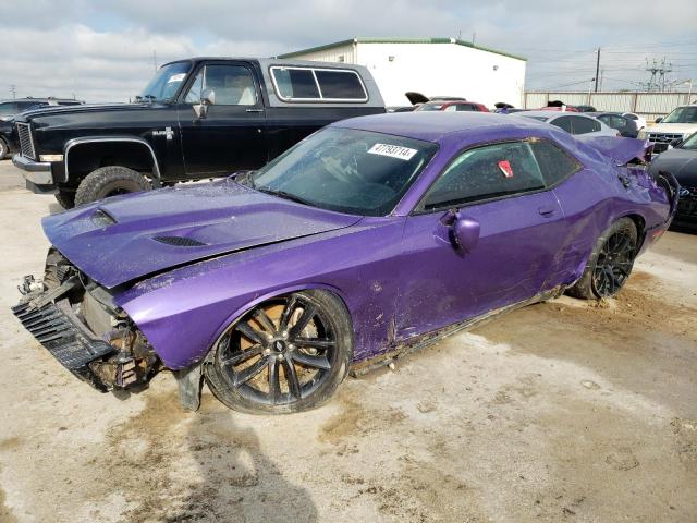 2C3CDZFJ1KH578486 - 2019 DODGE CHALLENGER R/T SCAT PACK PURPLE photo 1