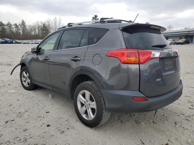 JTMRFREV2D5024310 - 2013 TOYOTA RAV4 XLE GRAY photo 2