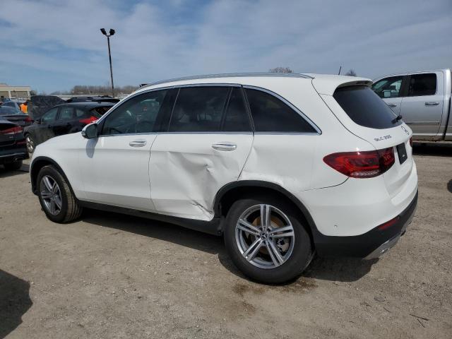 W1N0G8EBXMF899126 - 2021 MERCEDES-BENZ GLC 300 4MATIC WHITE photo 2