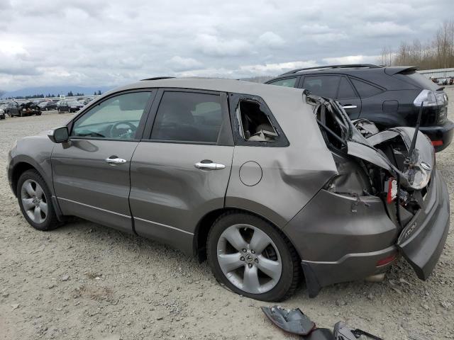 5J8TB18257A016350 - 2007 ACURA RDX GRAY photo 2