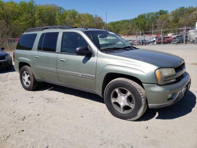 1GNET16S646111870 - 2004 CHEVROLET TRAILBLAZE EXT LS GREEN photo 4