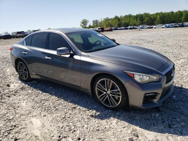 JN1EV7AP6GM302586 - 2016 INFINITI Q50 PREMIUM SILVER photo 4