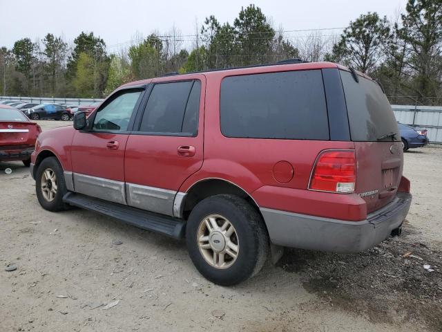 1FMPU16L64LA46023 - 2004 FORD EXPEDITION XLT RED photo 2