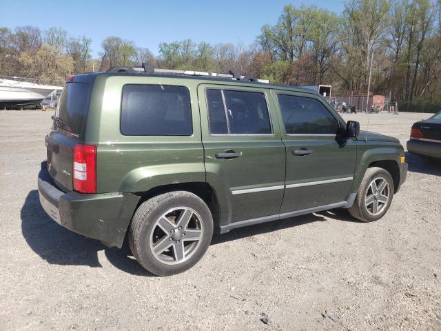 1J8FT48B09D211325 - 2009 JEEP PATRIOT LIMITED GREEN photo 3