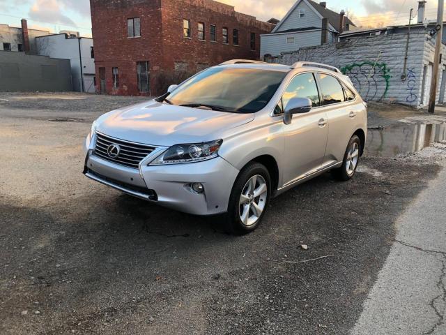 2T2BK1BA6AC014034 - 2010 LEXUS RX 350 SILVER photo 2