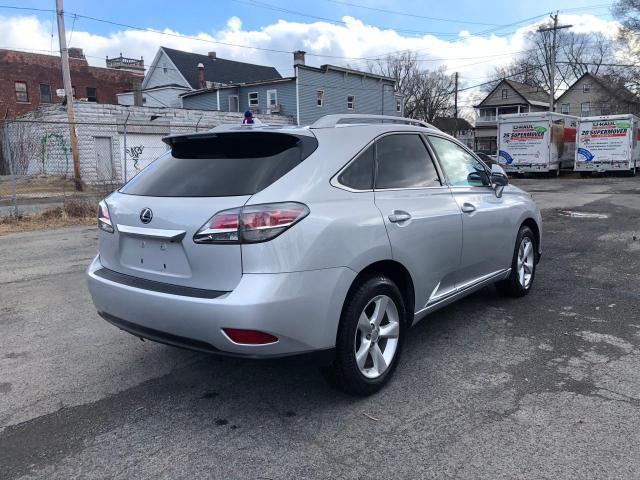 2T2BK1BA6AC014034 - 2010 LEXUS RX 350 SILVER photo 3