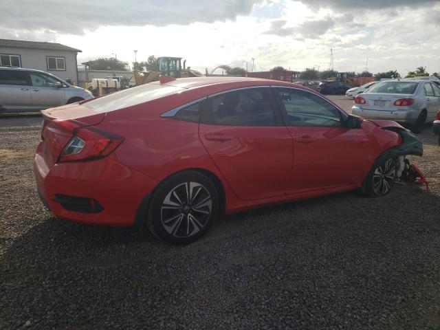 2HGFC1F77GH642864 - 2016 HONDA CIVIC EXL RED photo 3