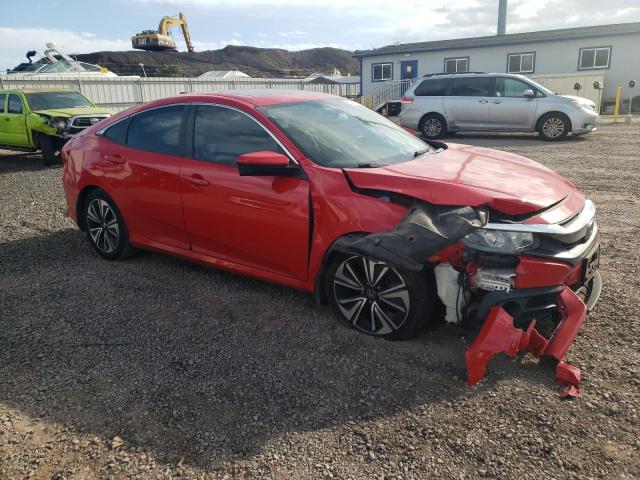 2HGFC1F77GH642864 - 2016 HONDA CIVIC EXL RED photo 4