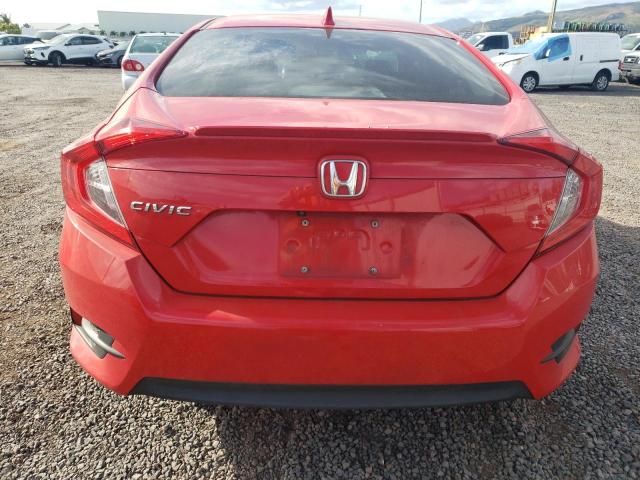 2HGFC1F77GH642864 - 2016 HONDA CIVIC EXL RED photo 6