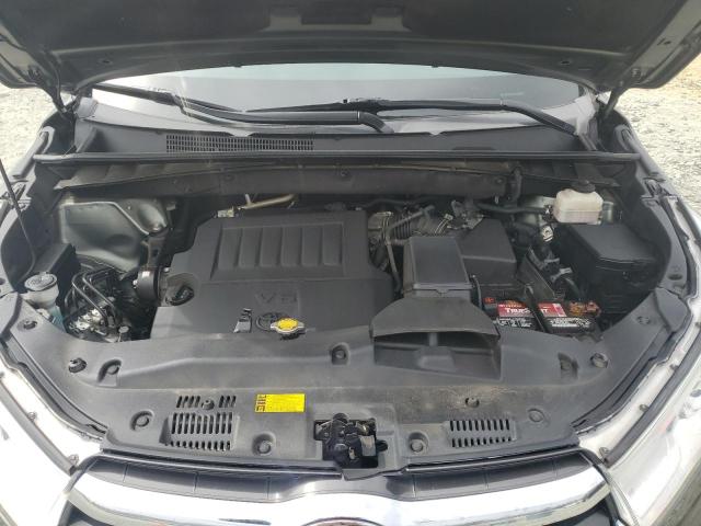 5TDKKRFH0ES025909 - 2014 TOYOTA HIGHLANDER XLE GREEN photo 12