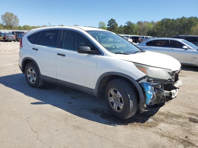 5J6RM3H35CL026893 - 2012 HONDA CR-V LX WHITE photo 4