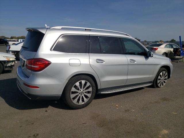 4JGDF6EE4HA909657 - 2017 MERCEDES-BENZ GLS 450 4MATIC SILVER photo 3