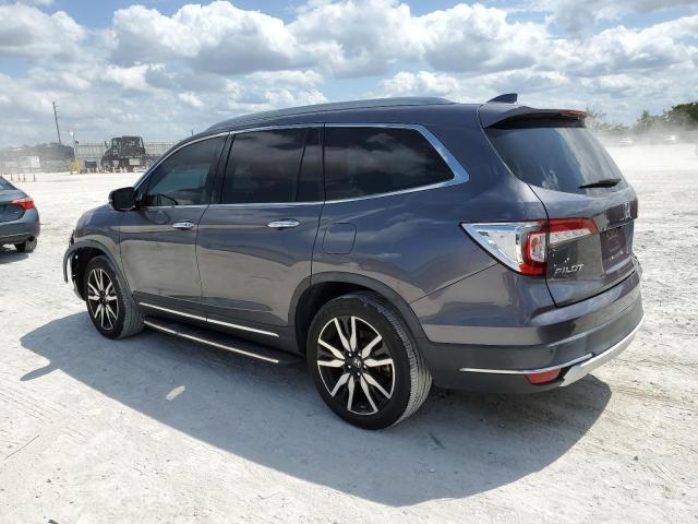 5FNYF6H02KB015760 - 2019 HONDA PILOT ELITE GRAY photo 2