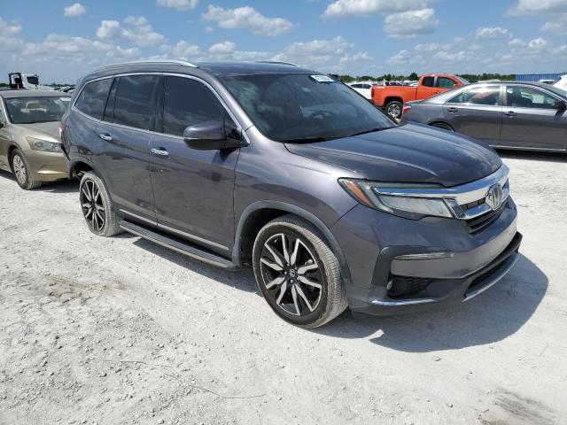 5FNYF6H02KB015760 - 2019 HONDA PILOT ELITE GRAY photo 4