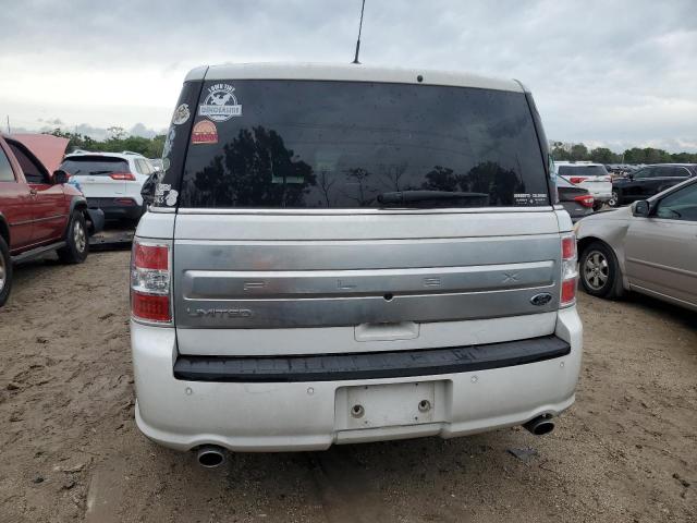 2FMGK5D81KBA05680 - 2019 FORD FLEX LIMITED WHITE photo 6